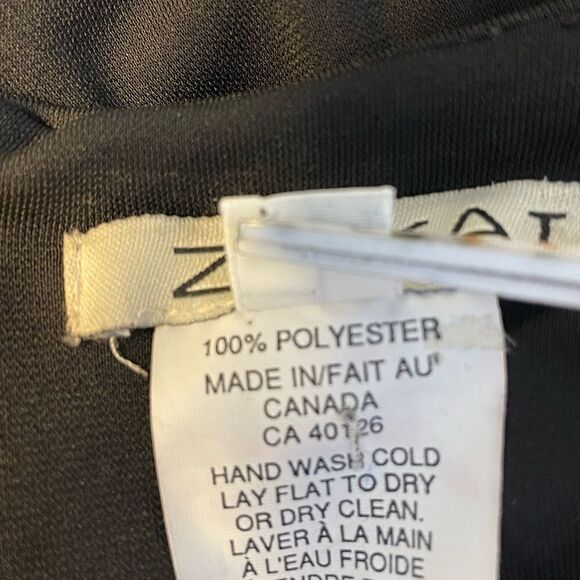 Zokai black high/low dress LBD M - Picture 9 of 9